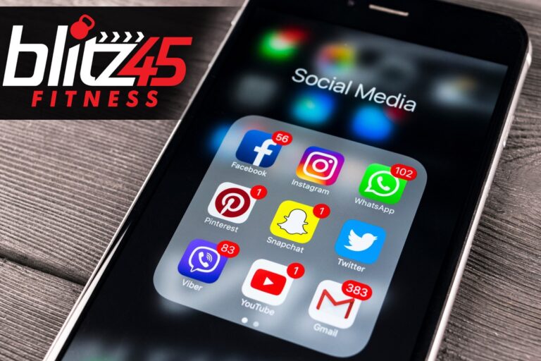 Blitz45 Fitness Social Media